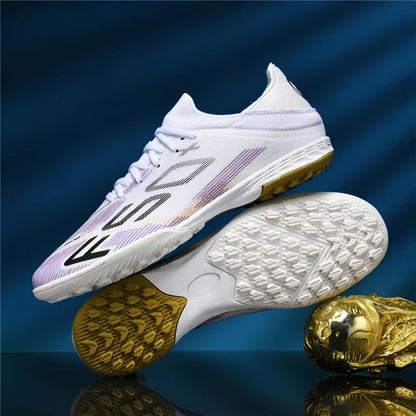 Ultralight Outdoor Sport Men's Soccer Shoes Training Football Sneakers for Youth Turf Soccer Cleats Cleats Non-Slip