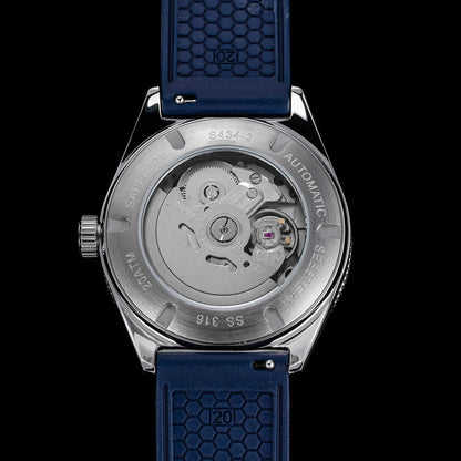 SEESTERN Diver Men Watch Automatic Mechanical Wristwatches NH35 Movement Ceramic Bezel 20Bar Waterproof Sapphire Luminou S434-2