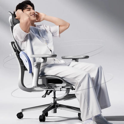 Cadeira de escritório em malha ergonómica, executiva, para computador e gaming, mobiliário moderno, giratória, com rodas e ajustável, Silla Gaming, cadeira ergonómica
