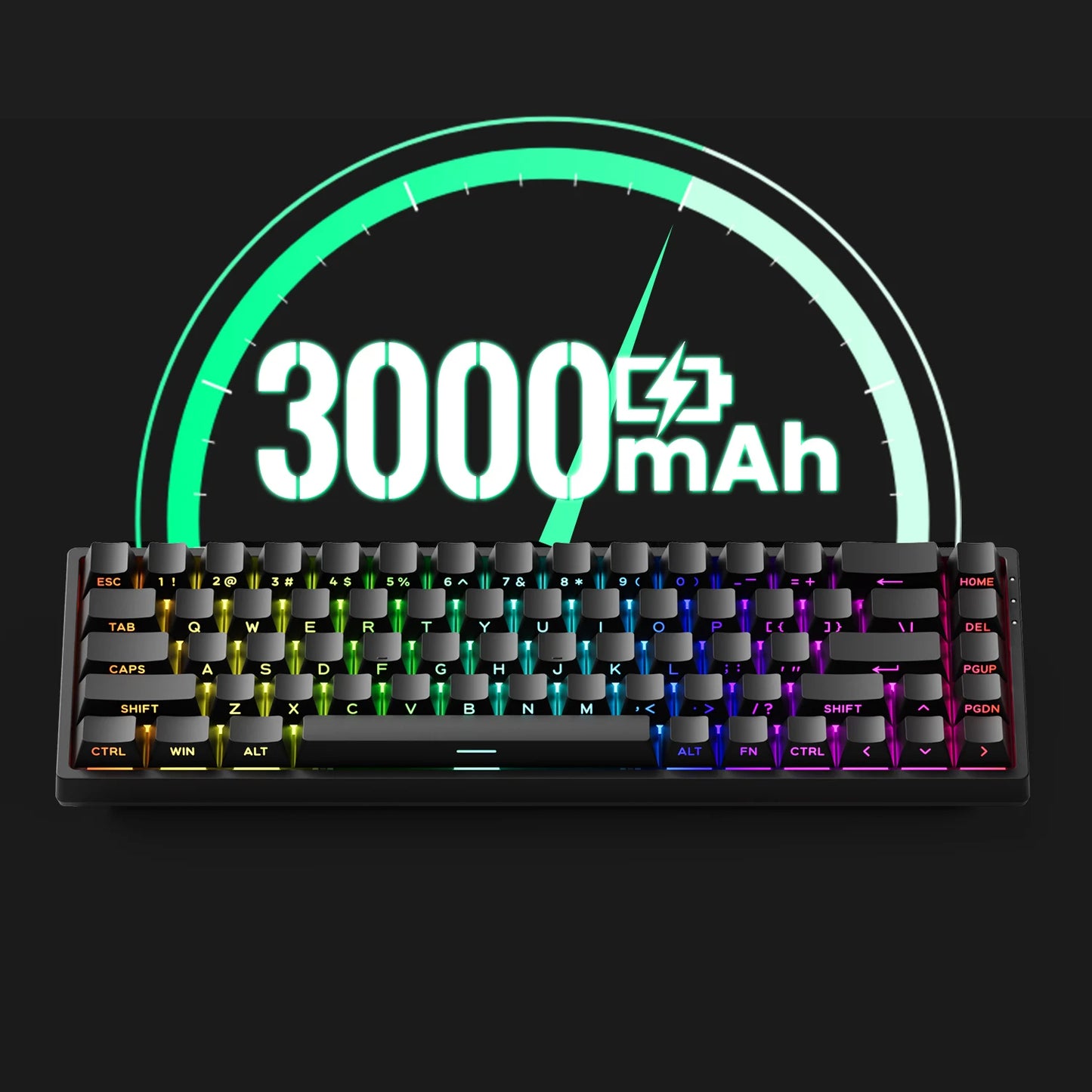 Teclado magnético Akko MonsGeek FUN68 FUN60 PRO&MAX HE 60% 65% para gaming, teclados gaming Rapid Trigger 8K, teclado personalizado para gamer e esports