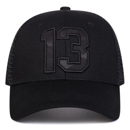 Unisex 13 Cloth Embroidery Embroidery Baseball Net Caps Spring Summer Outdoor Adjustable Casual Hats Sunscreen Hat Sports Cap