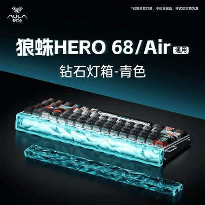 Nuovo AULA HERO 68HE/ULTRA Kit adesivi per tastiera gaming con switch magnetici e accessori per tastiera meccanica cablata custom e-sport