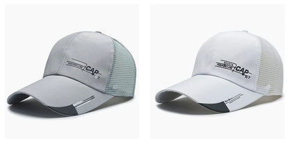 Mens Summer Quick Dried Korean Casual Breathable Mesh Fisherman Hat