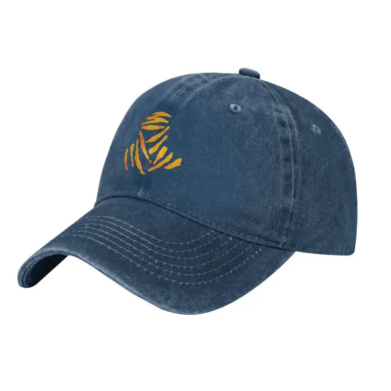Vintage Racing Off Road D-Dakares Rally Baseball Caps Unisex Style Distressed Washed Sun Cap Travel Unstructured Soft Caps Hat