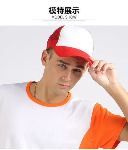 SpongeBobs SquarePants Casual Polyester Sun Hat Truck Driver Baseball Cap Universal Kid Peripheral Adult Anime Adjustable Sunhat