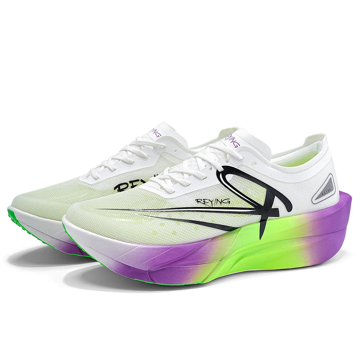 IRUNSVAN Marathon Full Length Carbon Plate Running Shoes Men Cushion Shock Absorbent Triple Rebound Outdoors Road Sports Shoes