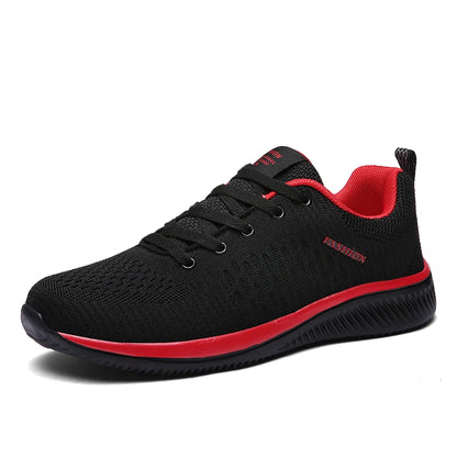 Chaussures de marche pour couple, grande taille, en maille respirante et confortable, à semelle souple, durables et légères, chaussures de sport décontractées pour l'extérieur, pour toutes les saisons
