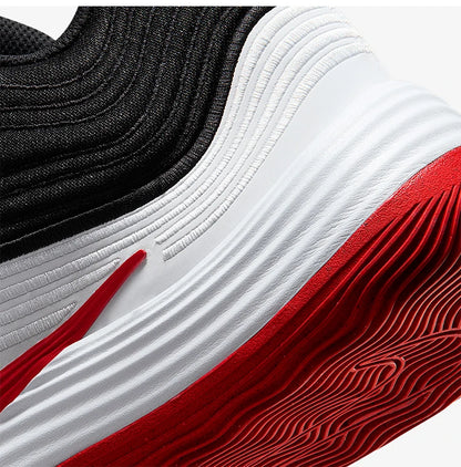Zapatillas de baloncesto de entrenamiento Nike originales para hombre, de otoño, corte medio y alta durabilidad IH1105-003