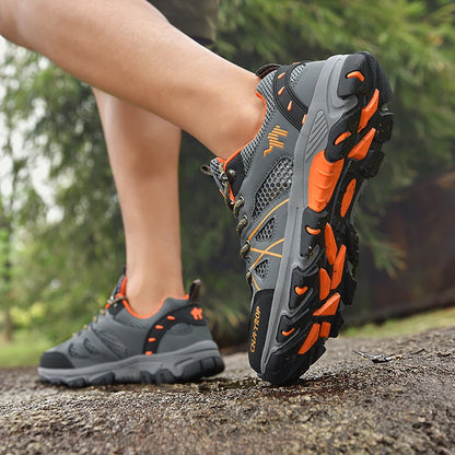 Men's Hiking Shoes Breathable Mesh Sports Single Shoes Summer Outdoor Wear-resistant  Hiking and Hunting Tactical Sports Shoes