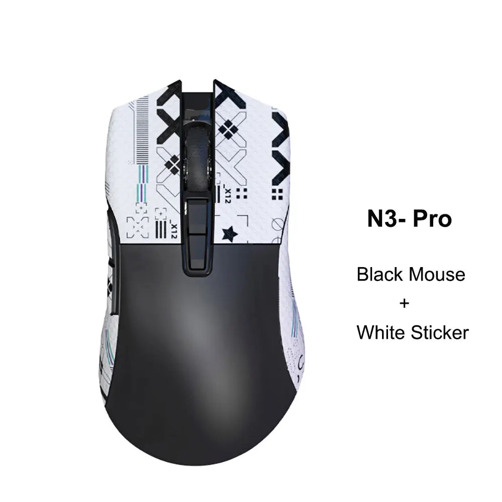 Motospeed Darmoshark N3 Pro Bluetooth vezeték nélküli gamer egér, dupla 8K, hárommódú, újratölthető, PAW3395, 64g, ergonomikus gamer egér