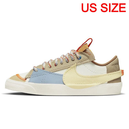 Original New Arrival NIKE W BLAZER LOW77 JUMBO Women's  Skateboarding Shoes Sneakers