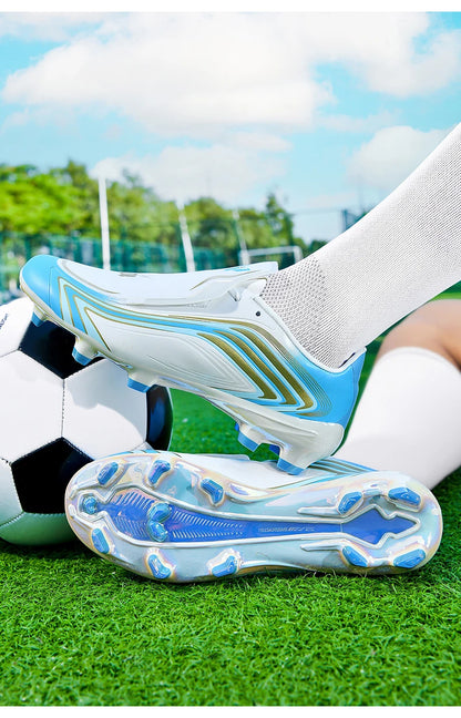 Nouvelles chaussures de football pour hommes, crampons pour femmes, modèle unisexe pour futsal, ultra-légères, TF/FG, chaussures de football professionnelles de haute qualité pour jeunes, baskets.