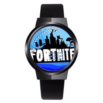Fortnite Watch Cute Fashion  Cartoon Personalized Kawaii Touch Night Light LED Student Electronic Watch Gift for Friends