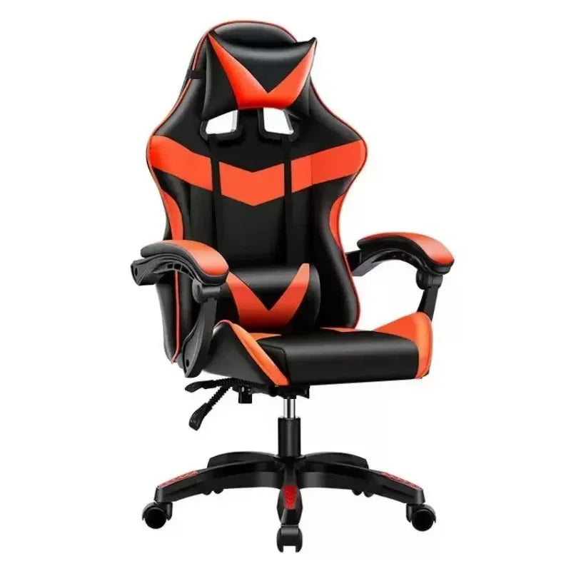 Chaise de bureau inclinable confortable pour longues heures, idéale pour le jeu et le travail, chaise de jeu ergonomique pour les sessions de streaming