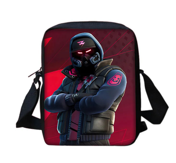 Hot Game Design Child Backpacks Shoulder Bag Pencil Case F-FortniteS Pupil Large Capacity School Bags for Boys Girls Best Gift