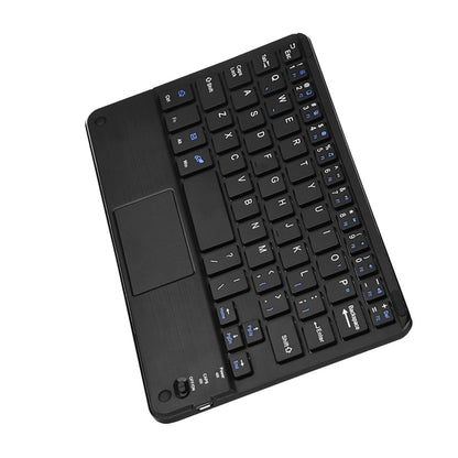 Tastiera Bluetooth wireless mini UltraSlim professionale con touchpad, compatta, ergonomica e reattiva, per PC Windows e tablet Android