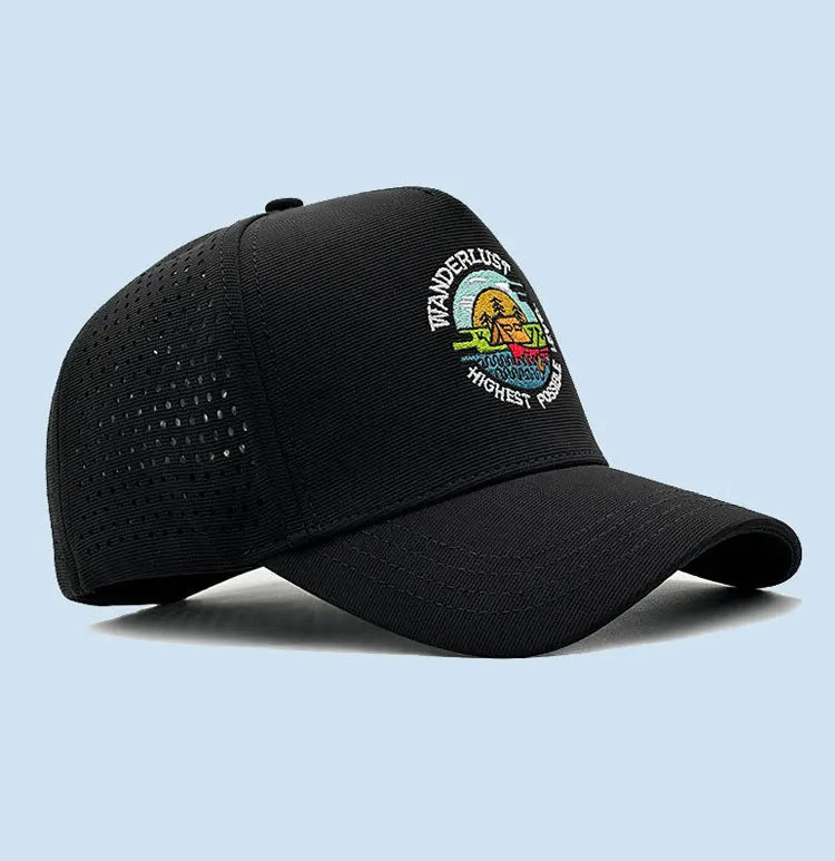 Big Size Closed Back Baseball Caps Mesh Breathable Trucker Caps for Big Heads Men Extra Large Head High Top Sports Cap 60cm 65cm