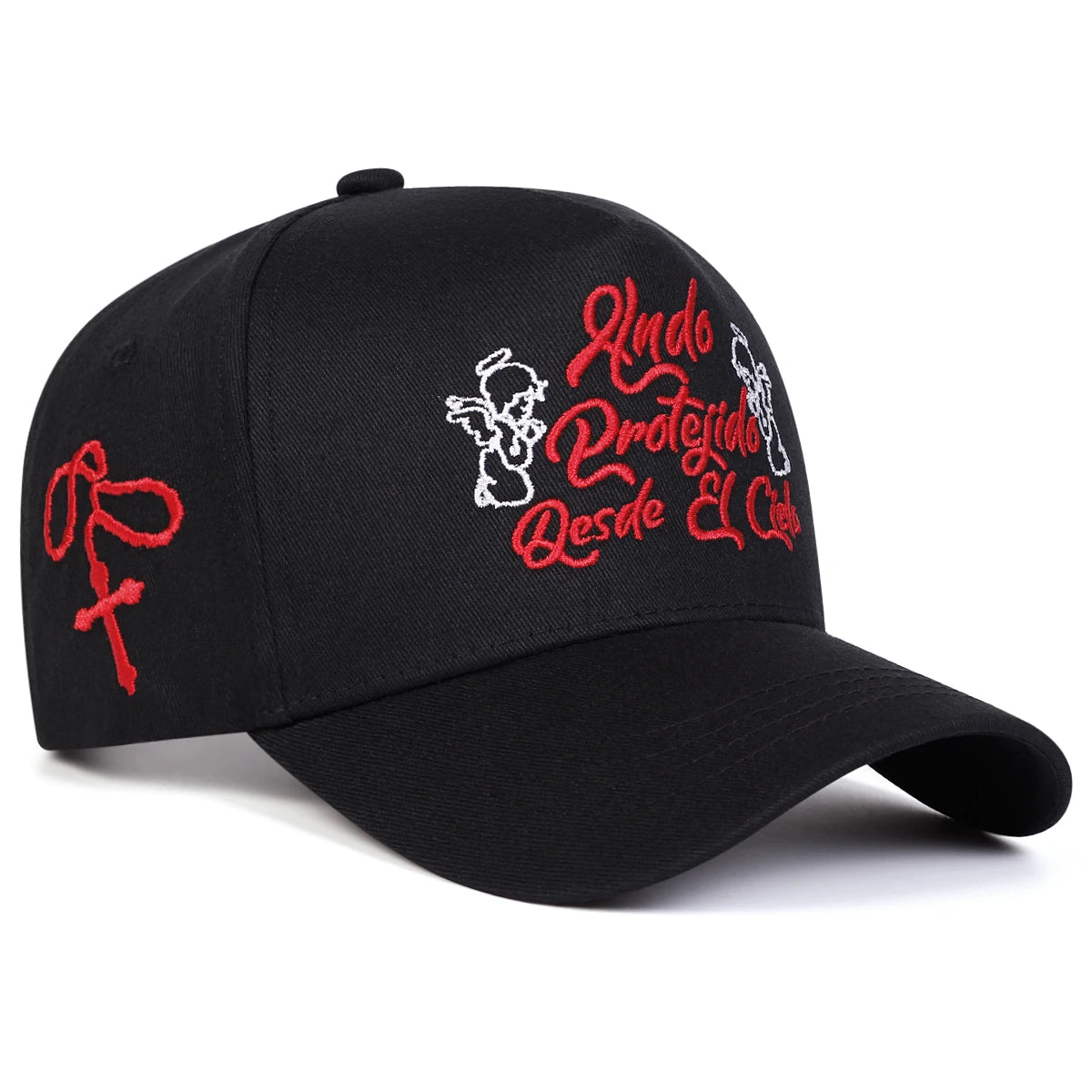 Unisex HNDO PROTEJIDO Letter Embroidery Baseball Caps Spring Autumn Outdoor Adjustable Casual Hats Sunscreen Hat Sports Cap