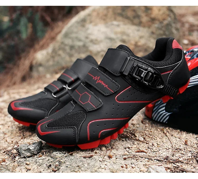 Scarpe da ciclismo unisex con suola rigida – Scarpe da bici da strada 4-Season con pedali a sgancio rapido, ideali per la MTB e gli sport all’aria aperta