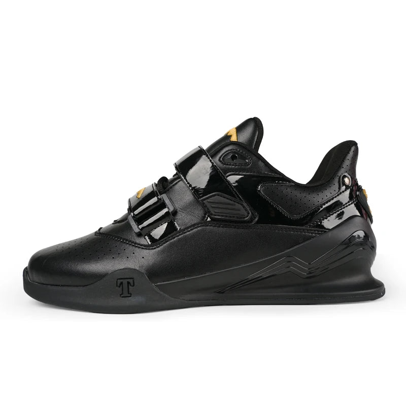 Zapatillas profesionales de halterofilia cómodas para entrenamiento de sentadillas en interior, duraderas, antideslizantes y diseñadas para levantamientos intensos
