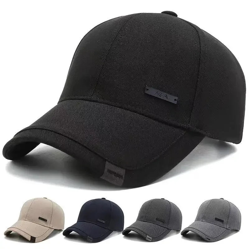Unisex „Hua Label“ beisbolo kepurės, hiphopo kepurės, pavasario ir rudens lauko reguliuojamos kasdieninės kepurės, apsauginės nuo saulės kepurės
