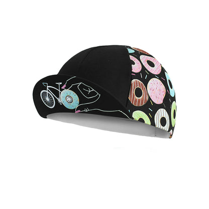Multi Styles Black Blue White Yellow Polyester Cycling Caps Summer Breathable Sports Quick Dry Bicycle Hat Classical