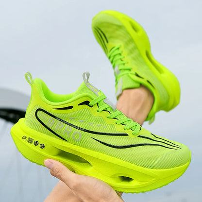 Scarpe da corsa da maratona traspiranti da uomo; scarpe da basket alla moda; scarpe da passeggio; scarpe casual da uomo; scarpe da ginnastica da donna leggere