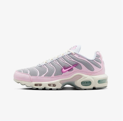 Nike Claw Print Limited Edition Full-Length Air Cushion Cushioning Training Women's Running Shoes New Air Max Plus High Grip Comfortable Fitness Sports Running Shoes Pink Series Fresh and Eye-Catching Fashionable Shopping Cas