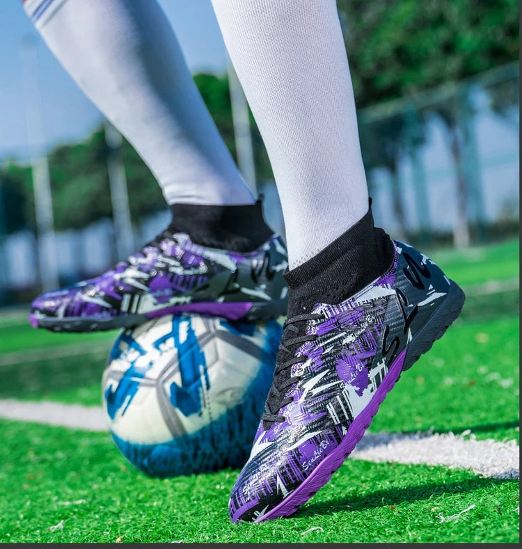 34–46 dydžio vyriški FG/TF futbolo bateliai, futsalo, profesionalūs, unisex, vaikų futbolo bateliai, treniruočių, lauko, berniukų futbolo bateliai, sportiniai bateliai