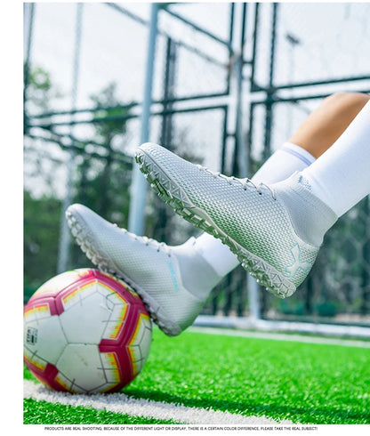 Chaussures de football pour hommes, originales, résistantes, décontractées, confortables, de qualité supérieure, respirantes, pour futsal et football en salle.