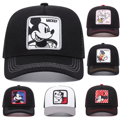 High Quality Brand Anime Cartoon Snapback Cotton Baseball Cap Men Women Hip Hop Dad Mesh Hat Trucker Hat Dropshipping
