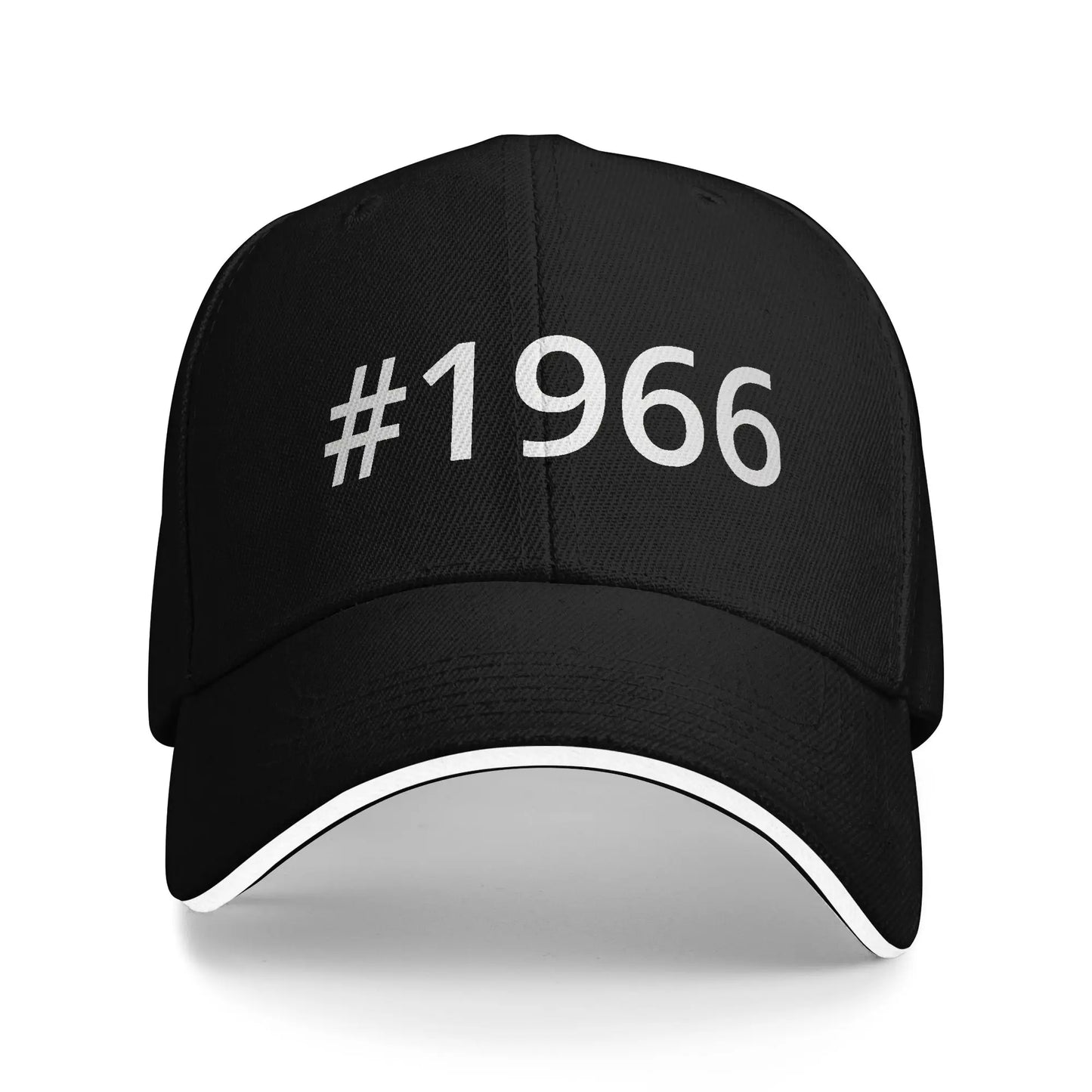 Men Women Born in 1966 vintage age 60 years old funny 60th birthday Hat Fashion Baseball Cap  Sun Hat Travel Headewear