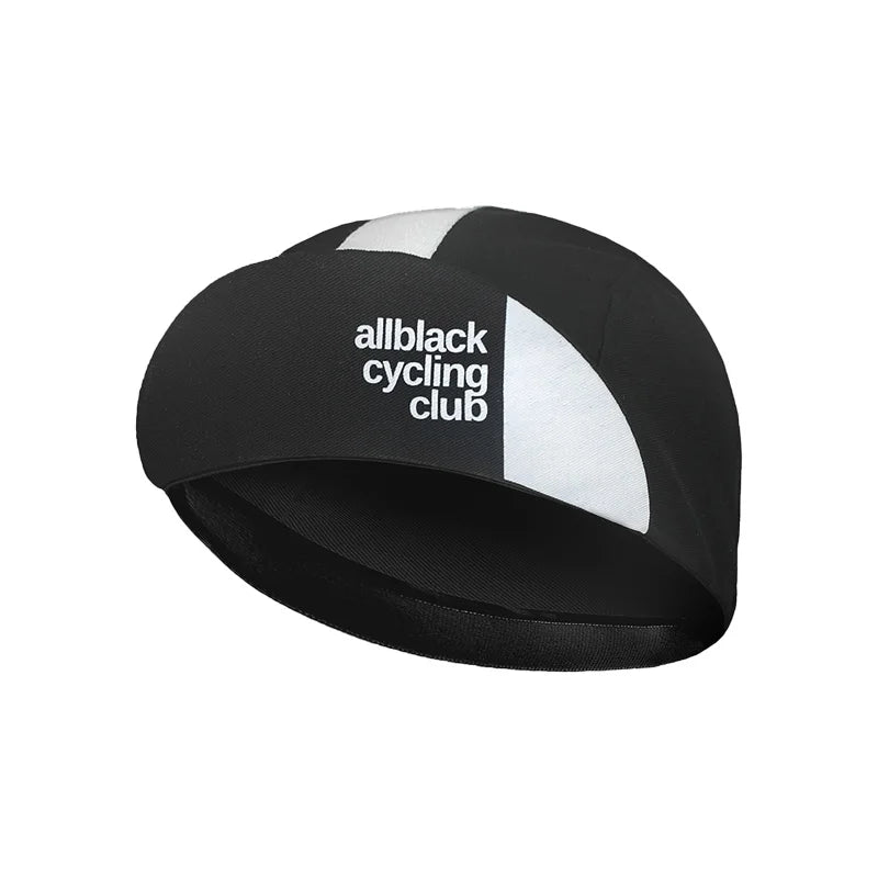 Black Cycling Cap Outdoor Sports Hat Team Bike Caps Breathable Summer Sun Protection