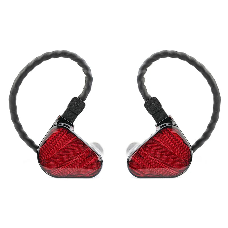 TRUTHEAR X Crinacle ZERO:RED Écouteurs intra-auriculaires à double transducteur dynamique avec câble 2 broches 0,78 mm