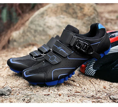 Scarpe da ciclismo unisex con suola rigida – Scarpe da bici da strada 4-Season con pedali a sgancio rapido, ideali per la MTB e gli sport all’aria aperta