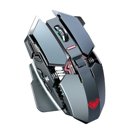 2025 Нова безжична гейминг мишка SC300 2.4G RGB 3200dpi, презареждаема, безшумна механична e-sports мишка за настолен компютър и лаптоп