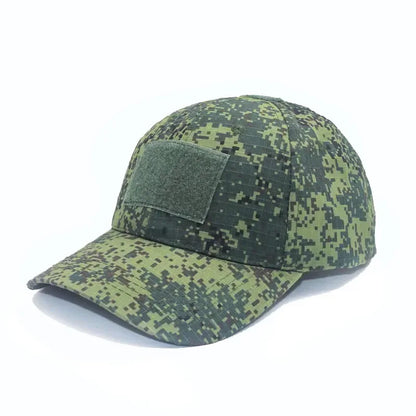 Camouflage Baseball Cap Outdoor Men's Tactical CP Adjustable Hat Sports Cycling Duck Tongue Cap