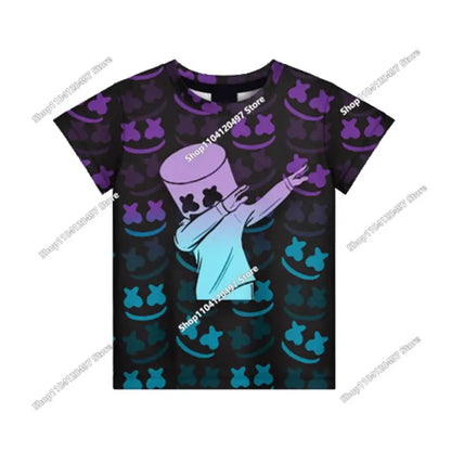 Battle Royale 3D Fortnite T-shirt Tees Men and Women Boys Girls Victory Cartoon Tops Teen Clothes Kids Hero Game Tees Tops