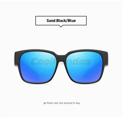 Fit Over myopia glasses cover Sunglasse Polarized Men Women UV400 Goggles Outdoor Travel Driving Anti-Glare Cover Sun Glasses