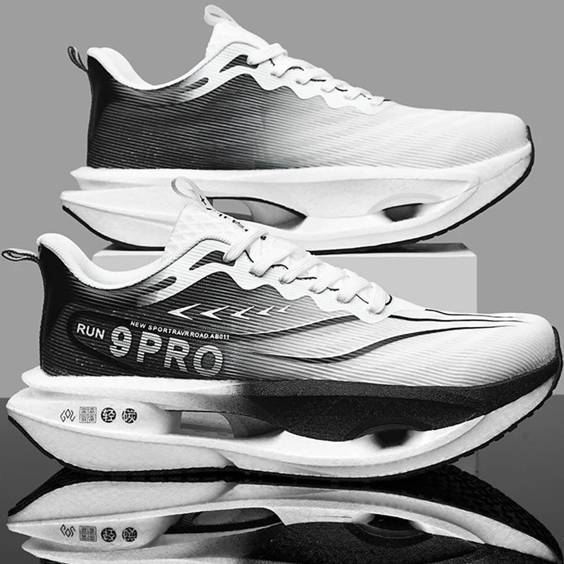 Scarpe da corsa da maratona traspiranti da uomo; scarpe da basket alla moda; scarpe da passeggio; scarpe casual da uomo; scarpe da ginnastica da donna leggere