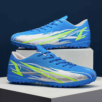 Chaussures de football grande taille 46 47 pour hommes, entraînement, matchs sportifs, gazon artificiel, crampons TF, chaussures transfrontalières, chaussures pour hommes