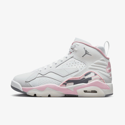 Sapatilhas de basquetebol Nike genuínas JORDAN para mulher, de cano alto, almofadadas, resistentes ao desgaste e práticas FB9019-106