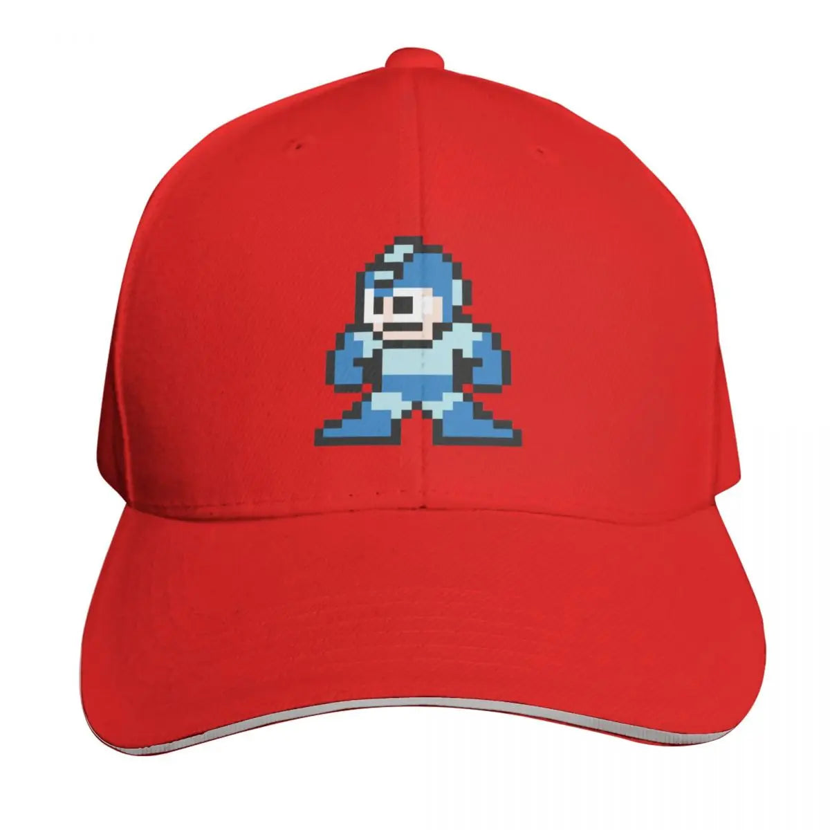 Megaman 8bits Baseball Cap Luxury Hat Golf Hood sun caps Golf Women Men's