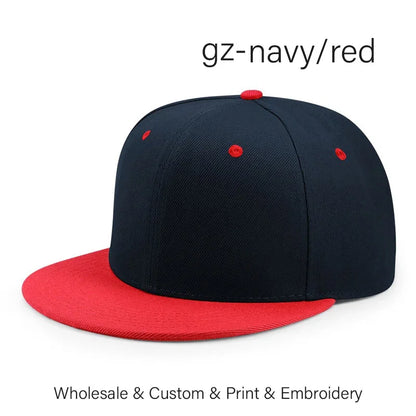 SLECKTON Custom Logo Hats High-quality Hiphop Snapback Caps Letter Embroidery Brand Design Trucker Cap Wholesale Hat Adult