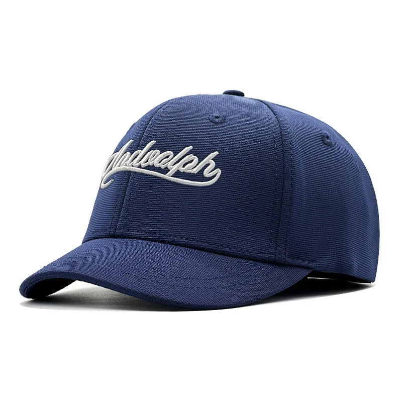 Brand Oohmy 5cm Short Brim Baseball Caps Big Head and Small Head for Men Women Mesh Back Trucker Hat Short BillQuick Dry