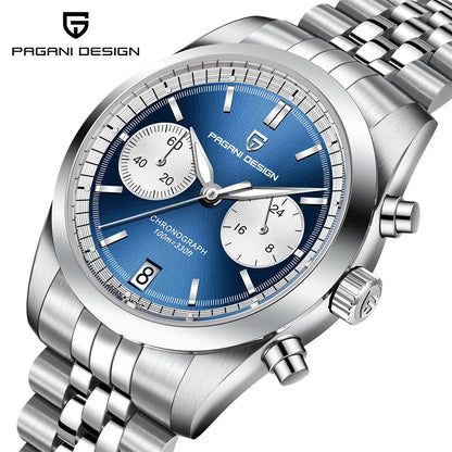 PAGANI DESIGN Pilot Men's Quartz Watches Sports Waterproof WristWatch Sapphire Automatic Watch Relogio Masculino PD1775