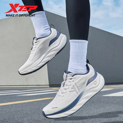 Xtep Cloud Wing 3.0 Men's Running Shoes 2025 Summer New Stability Shock Absorbing Wear Resistant Soft Sole Sneakers 875319110003