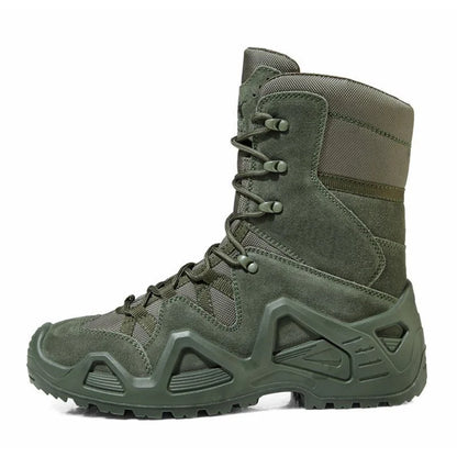 Topfight-Bottes de moto à lacets pour hommes, bottes de chasse, chaussures de randonnée, bottes de désert, haute qualité, grande taille