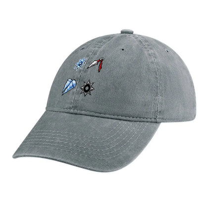 MapleStory Nostalgic Throwing Stars Cowboy Hat Kids Hat Anime Mens Tennis Women'S