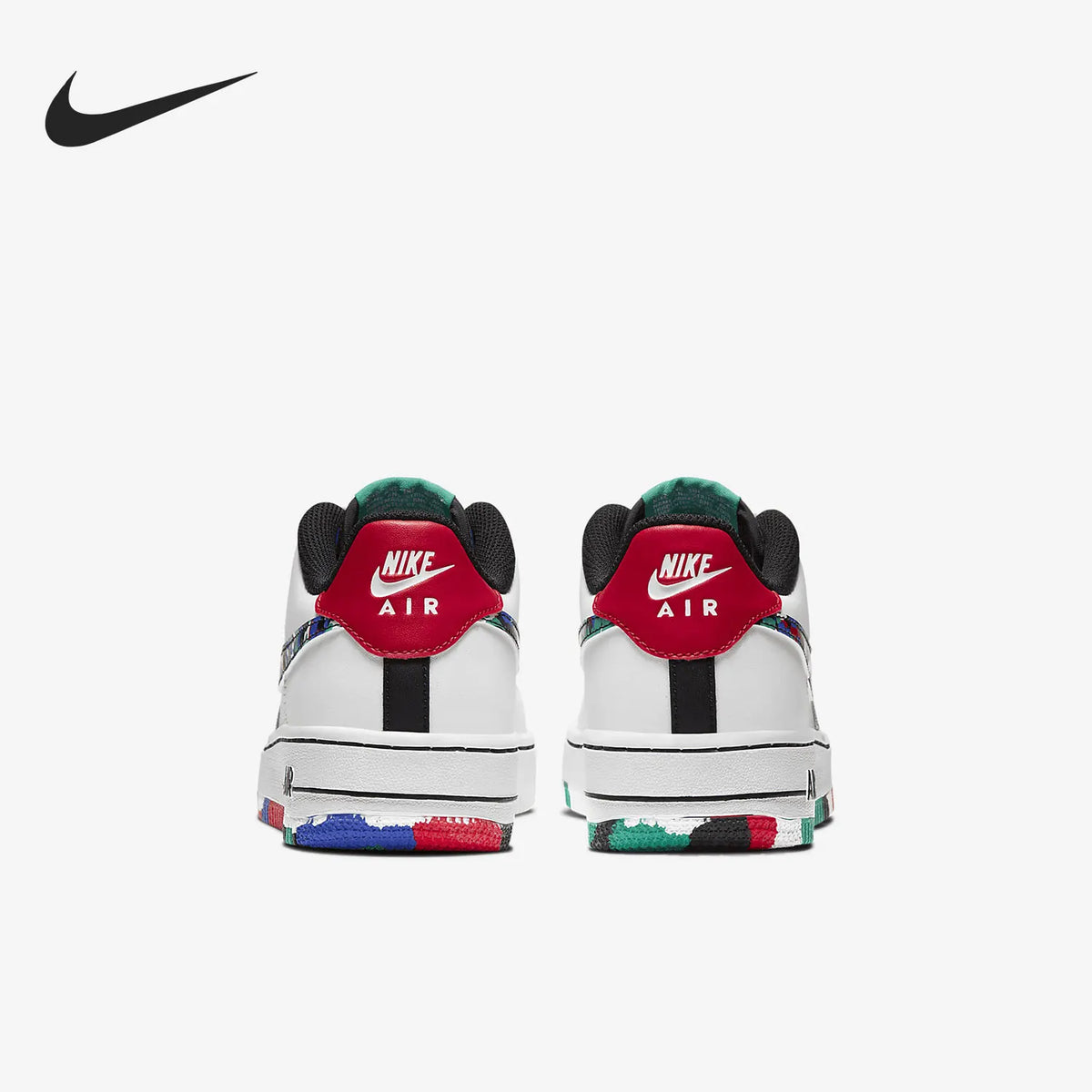 Nike originele AF1 Air Force One seizoensnieuwe lage casual boardschoenen voor dames CU4632-100